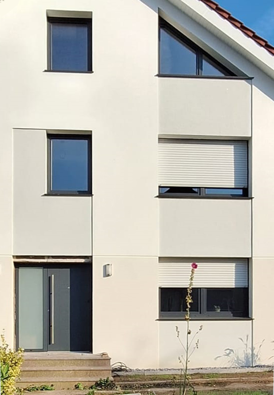 Umbau und Neugestaltung Haus S, Detmold, Straßenfassade